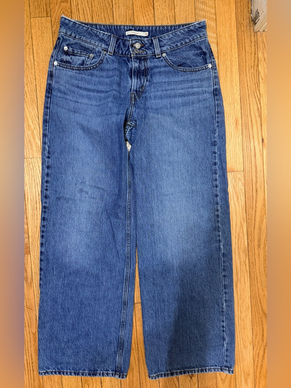 Levi’s Superlow Loose Low Rise Wide Leg Jeans Size 30 Y2K